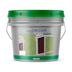 Oikos Veldecor base P  - полупрозрачная силоксановая краска для внутренних и наружных работ