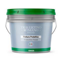 Oikos Travertino romano finitura - акриловая краска  для внешних и внутренних работ