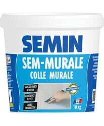 Semin SEM-MURALE - клей для гибких декоративных покрытий, дизайнерских обоев, тканей, панно и пр
