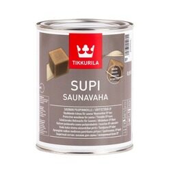 Tikkurila Supi Saunavaha - воск для полок бань, панельных стен, потолков 1л