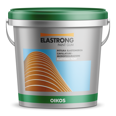Oikos Elastrong paint gum base BIANCO - фасадная акриловая краска