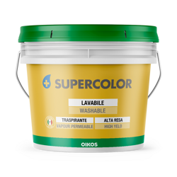 Oikos Supercolor P - акриловая интерьерная краска для потолков и стен
