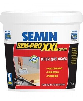 Semin SEM-PRO XXL - готовый клей для обоев, 10 кг