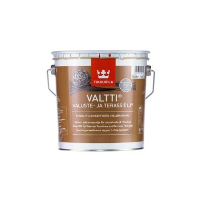 Tikkurila Valti Kaluste - масло для защиты наружных деревянных поверхностей 2,7л