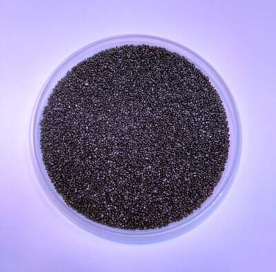 Песок кварцевый цветной 1,2-1,8 мм, цвет CZARNY, 1 кг