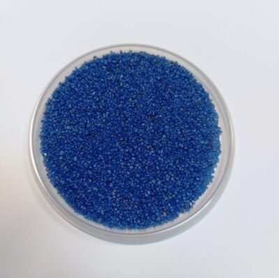 Песок кварцевый цветной 1,2-1,8 мм, цвет 5005, 1 кг