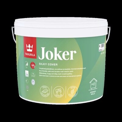 Tikkurila Joker - матовая интерьерная краска 2,7 л