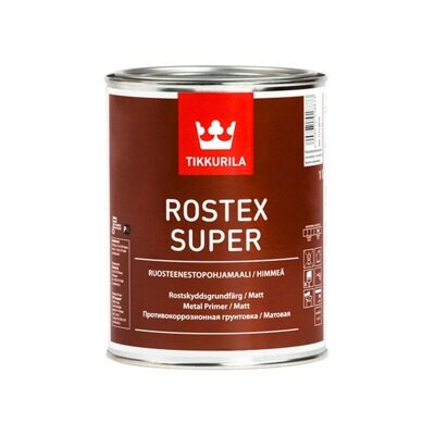 Tikkurila Rostex Surep - грунт для стальный, алюминиевых, оцинкованых поверхностей