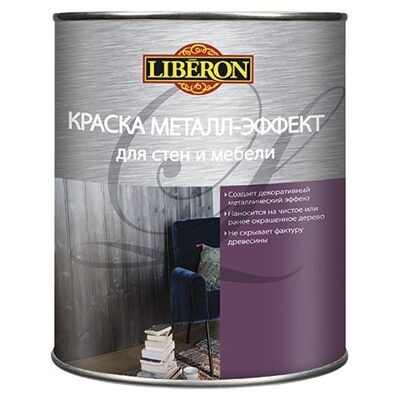 V33 Liberon - краска металл-эффект