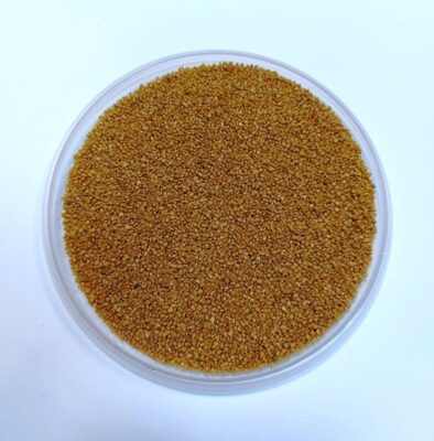 Песок кварцевый цветной 1,2-1,8 мм, цвет 8001, 1 кг