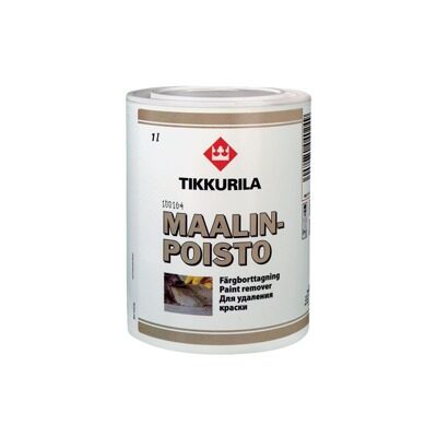 Tikkurila Maalin-Poisto - безопасное средство для удаления краски