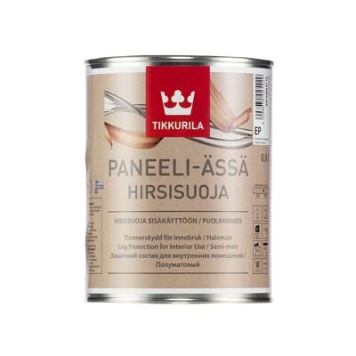 Tikkurila Paneeli-Assa Log Treatment - защитный состав на акрилатной основе для внутренних работ 0,9л