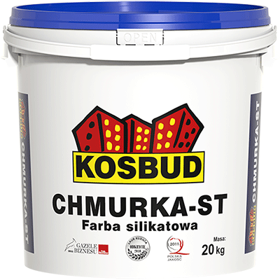 KosBud Косбуд Farba Fasadowa ST - cиликатная фасадная краска, 20 кг
