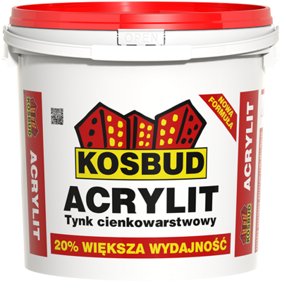 KosBud Косбуд ACRYLIT- акриловая штукатурка «барашек» 1,5 мм, 25 кг