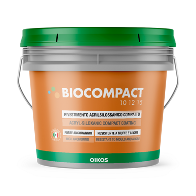 Oikos Biocompact - акрил-силоксановая штукатурка для наружных работ