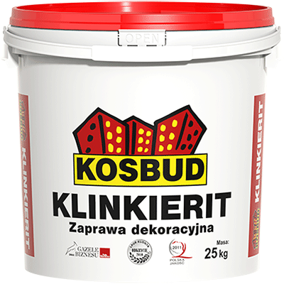KosBud Косбуд KLINKIERIT - фасадная декоративная штукатурка под натуральный клинкер, 25 кг