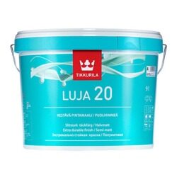 Tikkurila Luja 20 - краска для стен и потолков во влажных помещениях 2,7 л