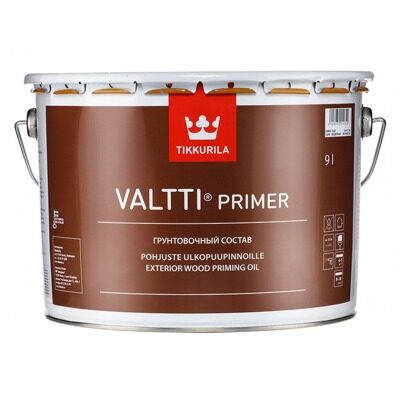 Tikkurila Valtti Primer - грунтовочный антисептик для защиты древесины и деревянных конструкций 2,7 л