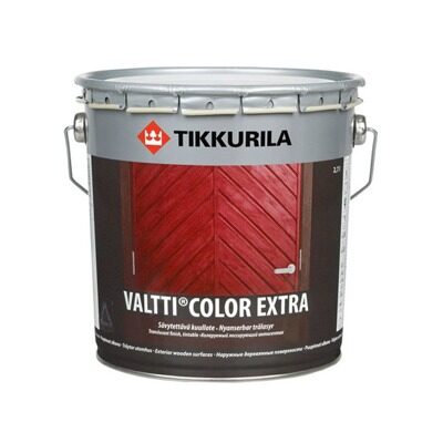 Tikkurila Valti Color Extra - лазурь для наружных дощатых стен, оконных рам 2,7 л