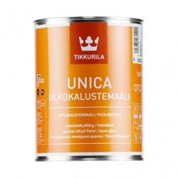 Tikkurila Unica Ulkokalustemaali - краска для мебели, машин и оборудования, транспортных средств, рабочих инструментов