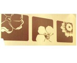 Трафарет из ПВХ (stencil) WX-252C  1700х500х0,4мм