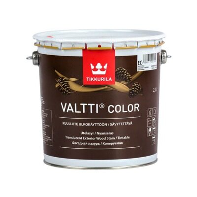 Tikkurila Valtti Color - лазурь для защиты древесины 2,7 л