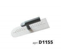 Кельма пластмассовая с  закруглением (plastic trowel)  STANDART D1155 24,3x8,3см