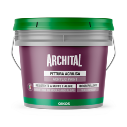 Oikos Archital Bianco - моющаяся водоэмульсионная фасадная краска