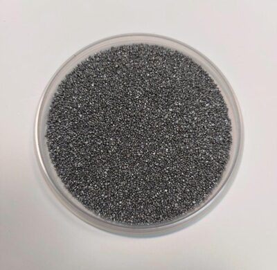 Песок кварцевый цветной 1,2-1,8 мм, цвет SREBRNY, 1 кг
