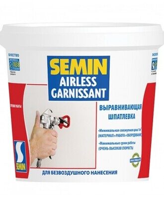 Semin  AIRLESS GARNISANT - шпатлёвка акриловая выравнивающая, 25 кг