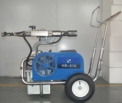 Безвоздушный поршневой окрасочный аппарат HVBAN НВ-970 с электрическим двигателем